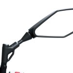 振動と抑えて後方視認性をアップさせたミラーステー