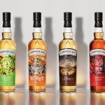 コンパス ボックスのコアコレクション「オーチャード ハウス」「ネクタロシティ」「ザ ピート モンスター」「クリムゾン カスク」