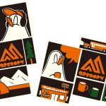 ノベルティのオリジナルステッカー