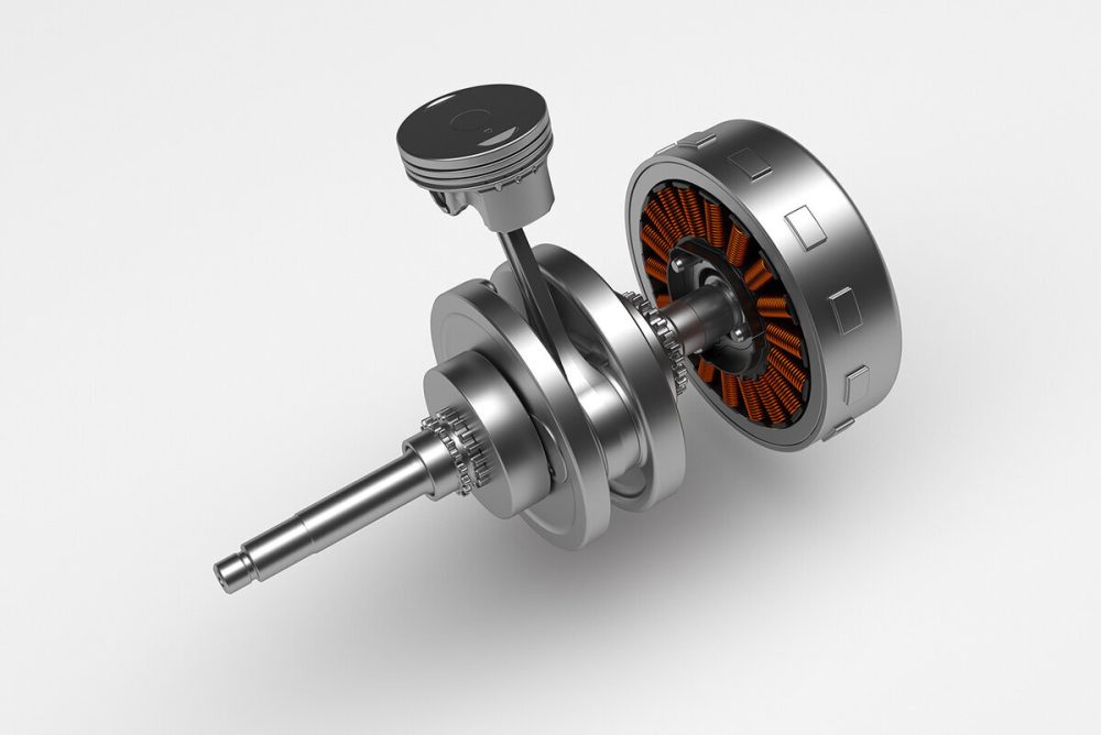 始動時はスターターモーターとして、走行時はジェネレーターとして機能する「Smart Motor Generator」を搭載し、静かなエンジン始動を実現