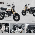 オリジナルのカスタマイズパーツを展開（画像はモンキー125イメージ）