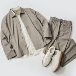 暖かくなってきたら明るめのシャツをレイヤードして春っぽいコーディネートに