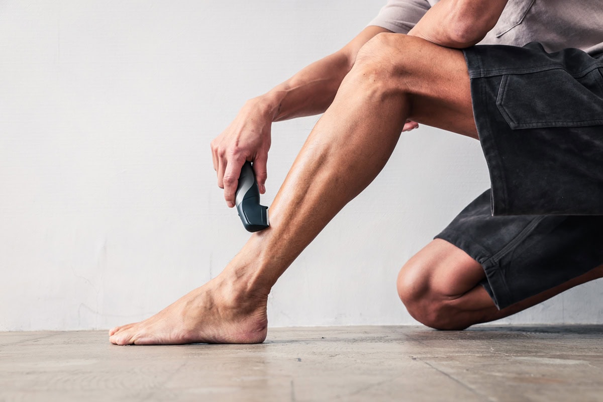 35mmワイド刃とパワフルモーターで、広範囲をスピーディーに剃ることが可能