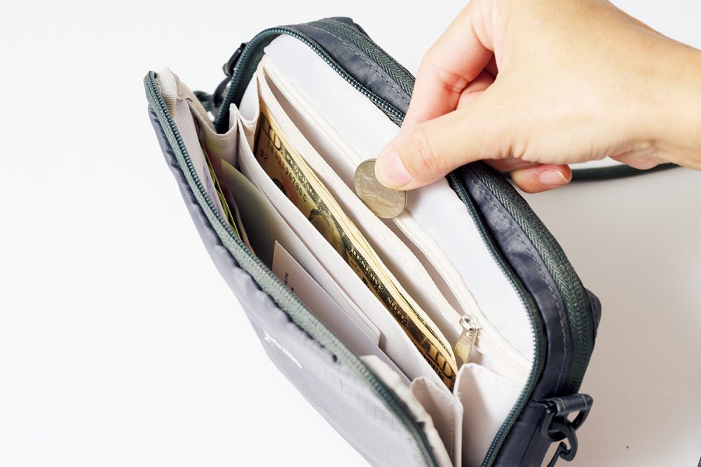 【リンネル6月号付録】「たっぷり収納力のお財布ショルダーバッグ」