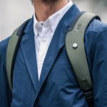 ショルダーハーネスの裏地に抗ピリング生地を採用