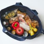 たっぷり入る大容量。マチ幅も広い