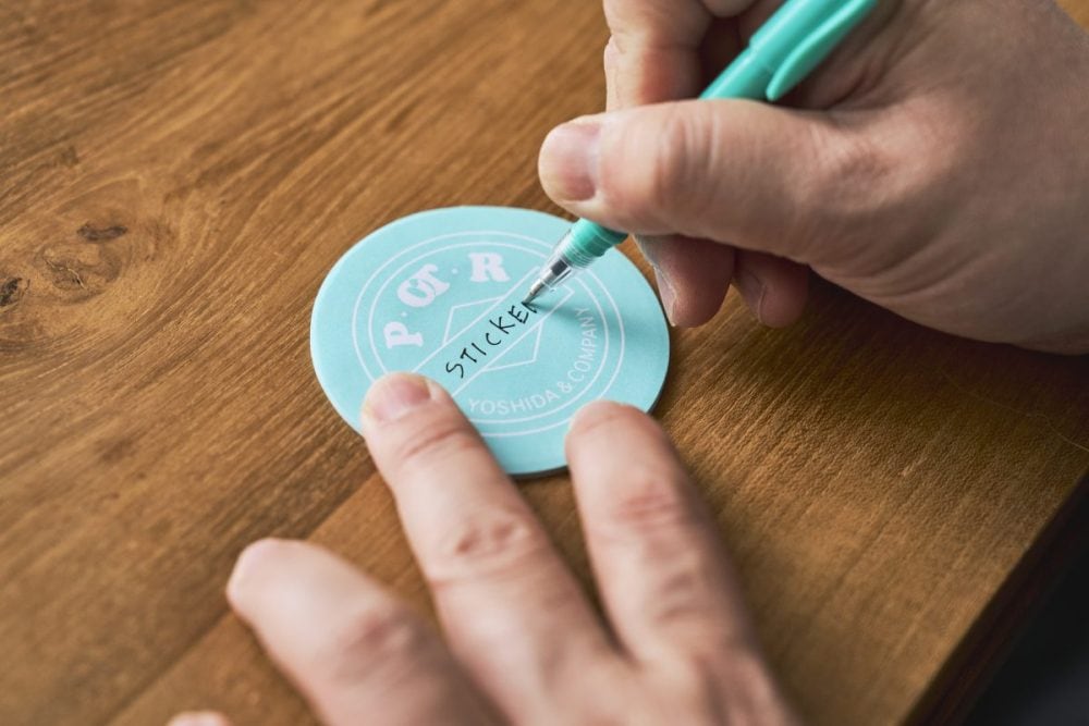 ポストイットに何が入っているかわかるようにして置くのも良い