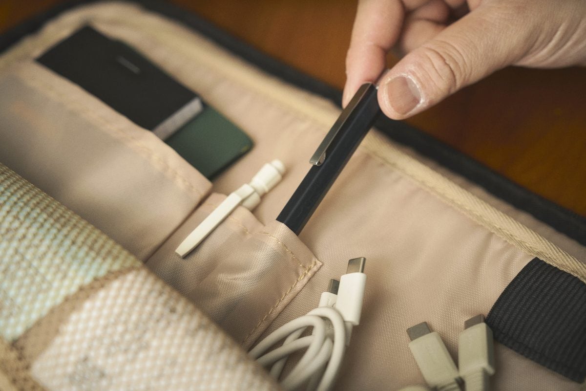 ペンホルダーが２つある