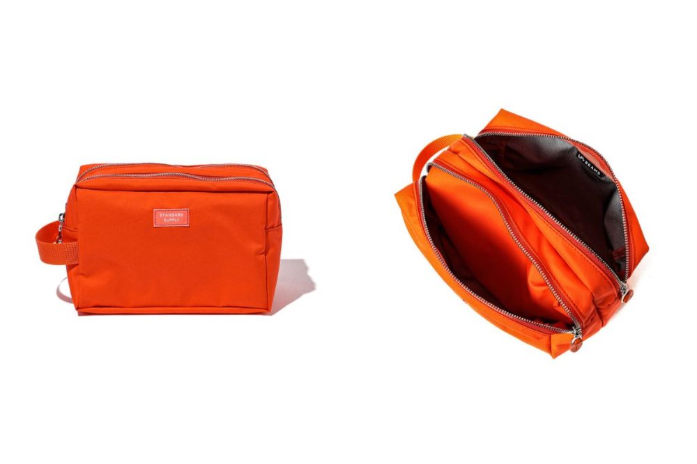 STANDARD SUPPLY × BEAMS PLUS × bPr BEAMS「2R Square Pouch」￥6,600／W170×H115×D105㎜