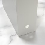 無印良品のファイルボックスには必ず穴が開いている