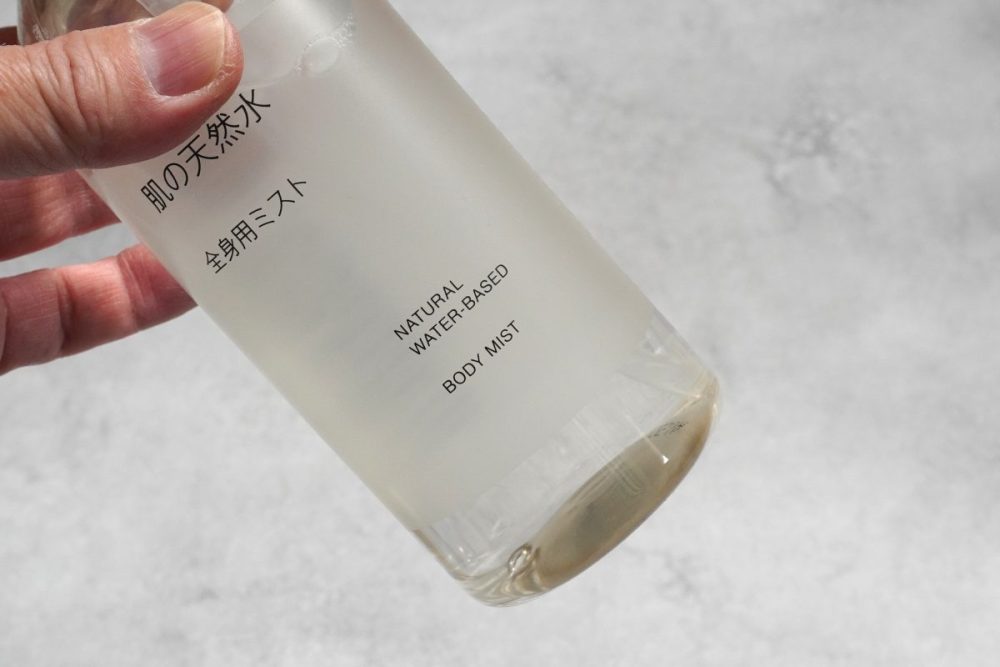 無印良品 肌の天然水　全身用ミスト