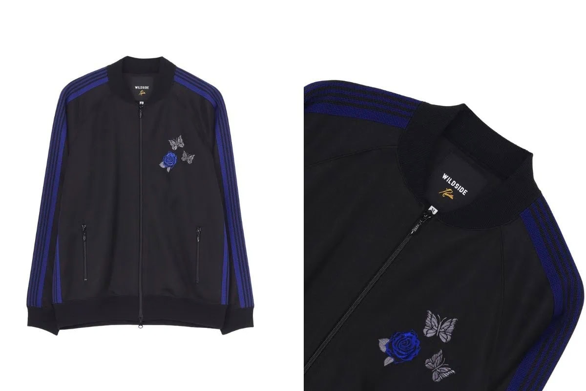 第3位 【完売必至】ヨウジヤマモト×ニードルズが最強コラボ。薔薇と蝶の「トラックジャケット」が美しすぎる