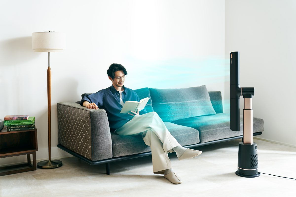 部屋中360度どこでも送風】扇風機の常識が覆る！シャークの新作「羽根