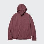 ユニクロ「ドライEXUVカットフルジップパーカ」￥2,990