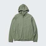 ユニクロ「ドライEXUVカットフルジップパーカ」￥2,990