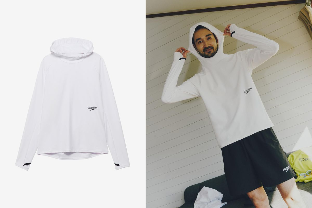 スピード「SP Rash Guard Hoodie」¥11,000