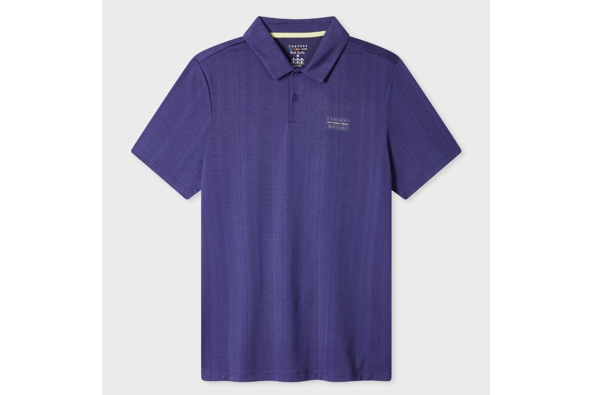 Paul Smith ＋ Castore「パフォーマンス エンジニアードポロシャツ」￥17,600