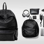 objcts.io「エッセンシャル レザーデイパック ラージ」￥74,800／W40×H45×D17㎝／約32ℓ／約930ｇ／16インチのMacBook Pro収納サイズ