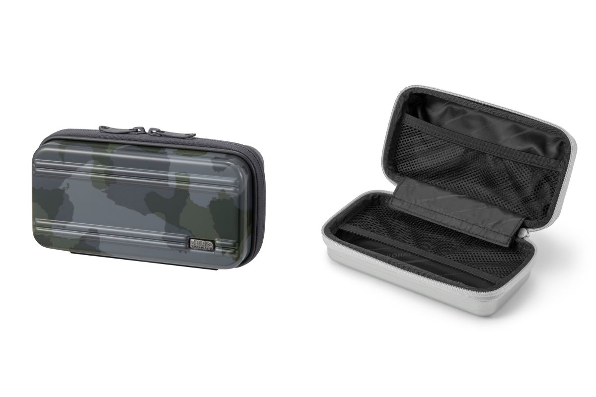 ゼロハリバートン「ZH コンパクトキューブ スモールアメニティケース」¥6,600/W19×H9×D6㎝