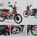 オリジナルのカスタマイズパーツを展開（画像はCT125・ハンターカブイメージ）