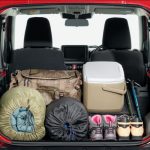 Point2 最新軽のようなフラットさはなし、しかし4人の荷物もそれなりに