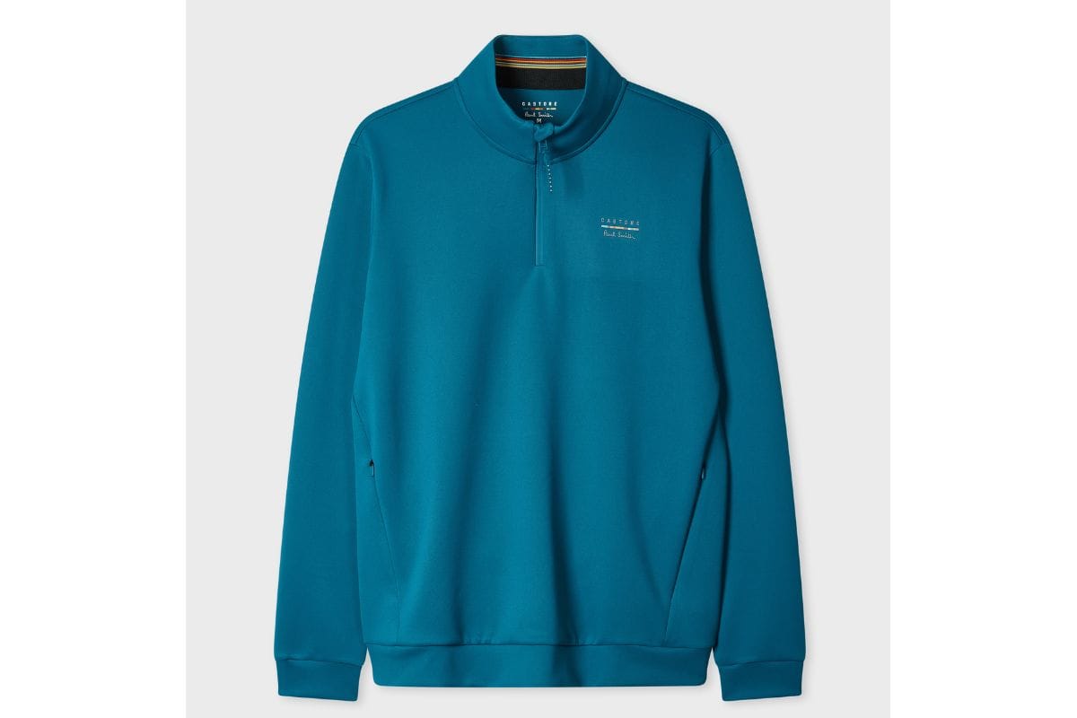 Paul Smith ＋ Castore「テクニカル クオータージップ カットソー」￥22,000