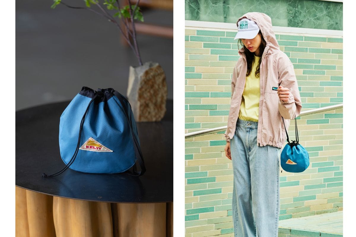 ケルティ「ES キンチャク ショルダー」¥3,520/H23×W20×D7㎝