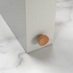 無印良品 引き出しやすくなる つまみ 丸型 ファイルボックス用 ￥290 2個入り