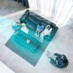 パワフルな風があらゆる向きに届く