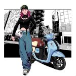 様々なファッションに合わせて選べるカラーリングも魅力（ライトブルー）