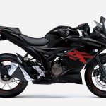 ジクサーSF250のグラススパークルブラックカラー