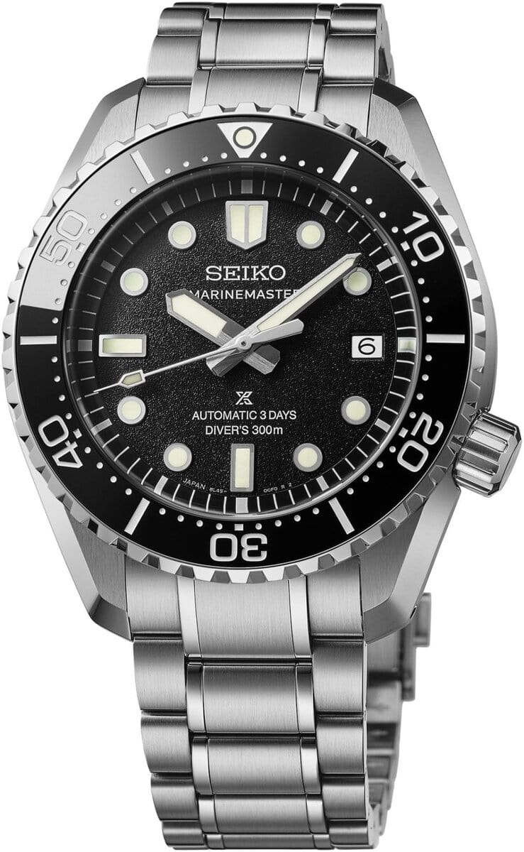 セイコー プロスペックス「マリンマスター 1968 ヘリテージ」￥506,000／自動巻（手巻つき）／42.6㎜径／空気潜水用防水（300m）／パワーリザーブは約72時間