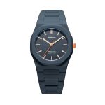 D1ミラノ「ポリカーボン Blue Legacy」￥29,700／クオーツ／40.5㎜径／5気圧防水