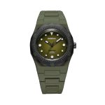 D1ミラノ「ポリカーボン Lagoon Diver」¥34,100/クオーツ/40.5㎜径/10気圧防水