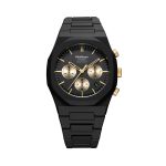 D1ミラノ「ポリクロノ Gilded Solar」￥44,000／クオーツ／40.5㎜径／5気圧防水