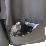 ゴミ袋をセットできるポケット