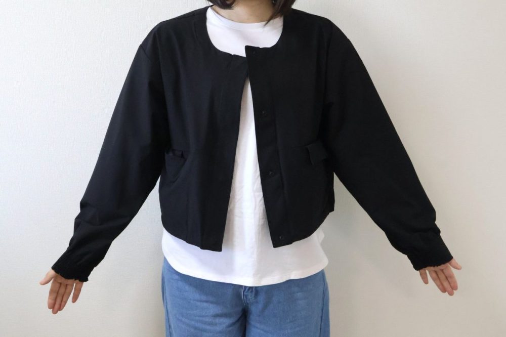 ワークマン　レディースエアロクラスターポケットブルゾン