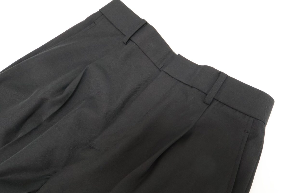 Room＆Work　タックワイドパンツ