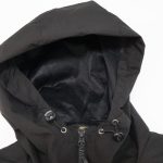 フードが深い＆首元まで覆う安心感