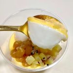 成城石井自家製 紫芋餅と羽二重餅のモーモーチャーチャー