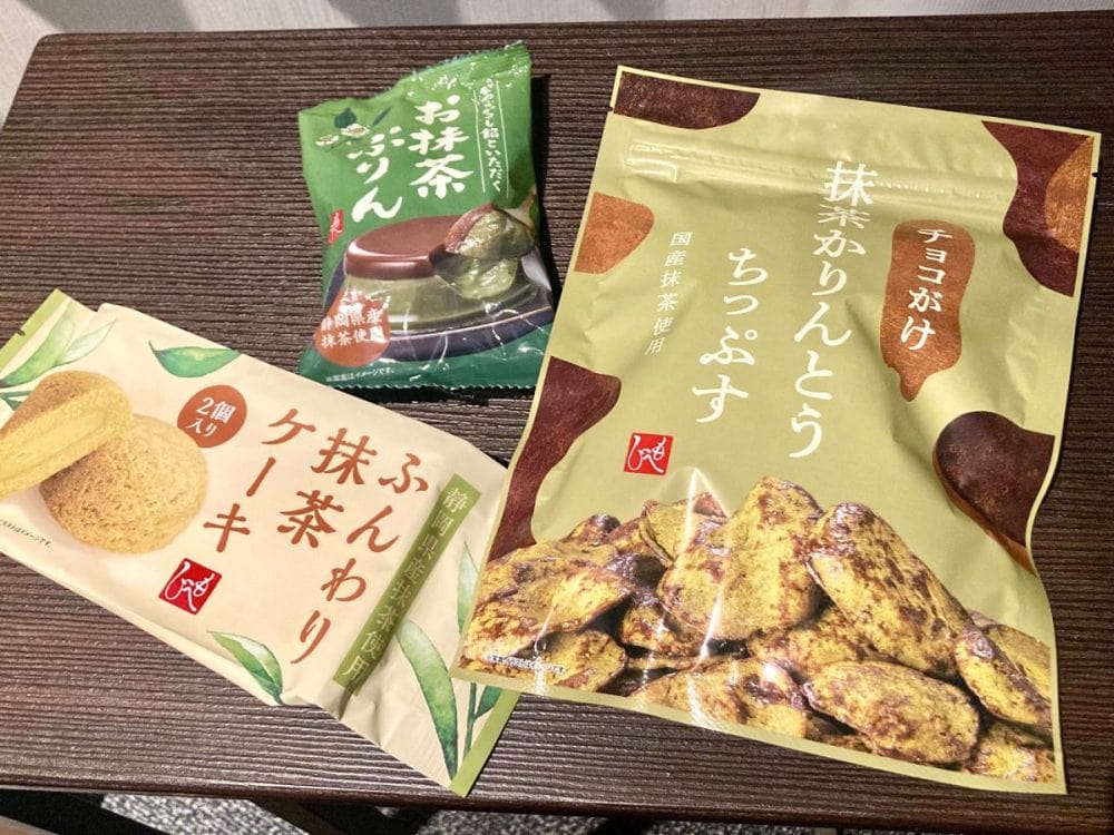 カルディコーヒーファームの抹茶おやつ3種を食べ比べ