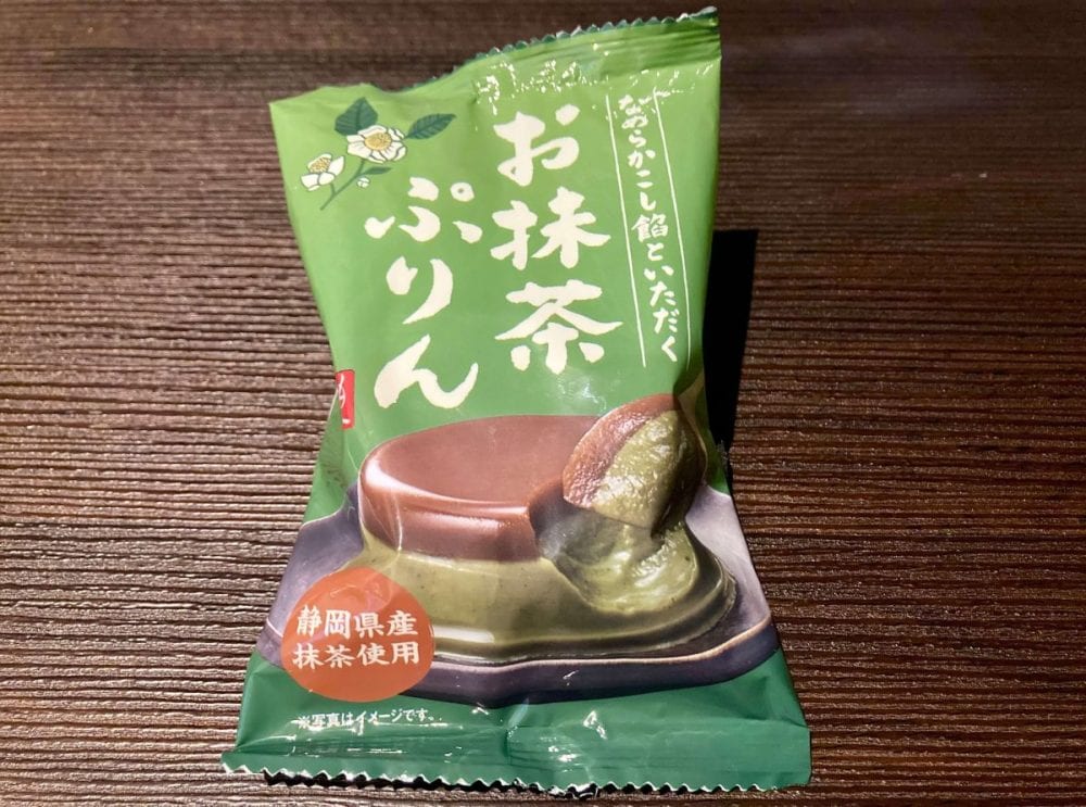 カルディ、もへじ なめらかこし餡といただく お抹茶ぷりん