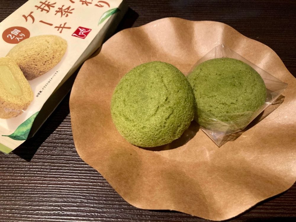 カルディ、もへじ ふんわり抹茶ケーキ