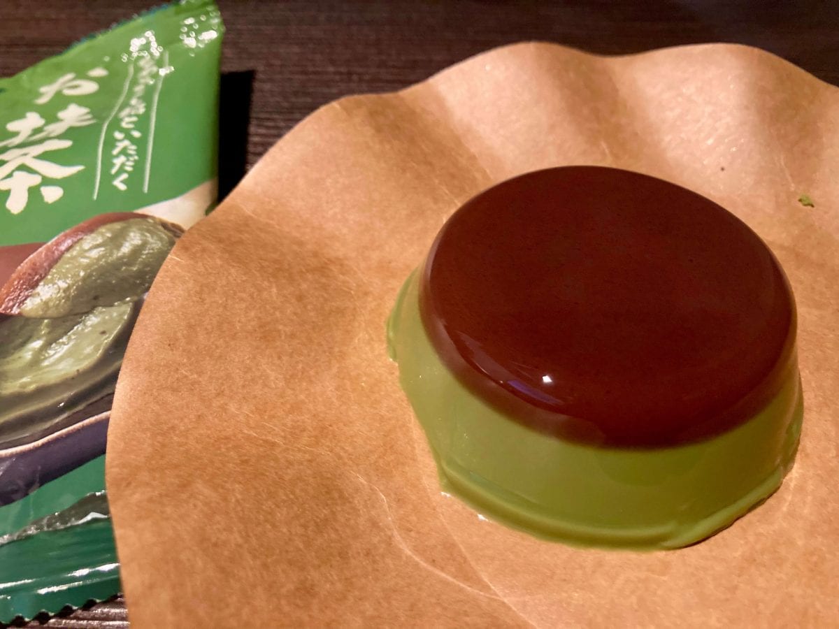 カルディ、もへじ なめらかこし餡といただく お抹茶ぷりん