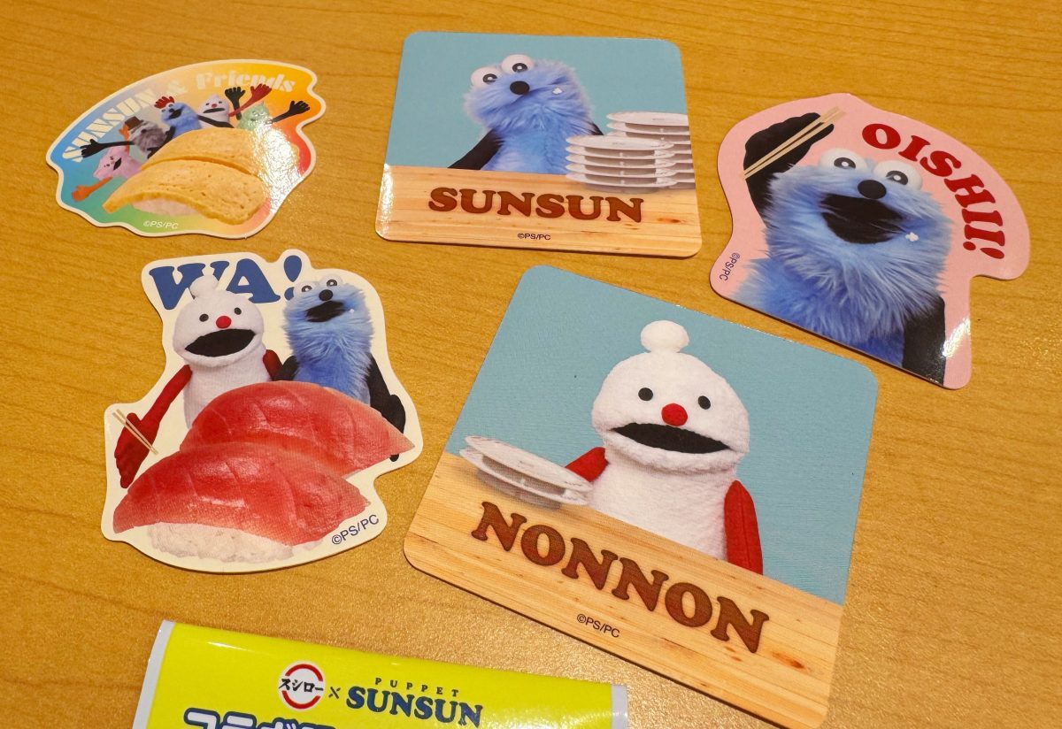 コラボ限定ステッカー（全5種）