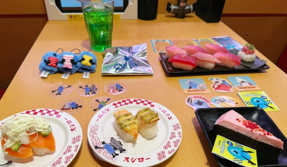 【スシロー×パペットスンスン】伝説の“神コラボ”が再び！3月4日スタートの争奪戦必至の限定メニューをレポート