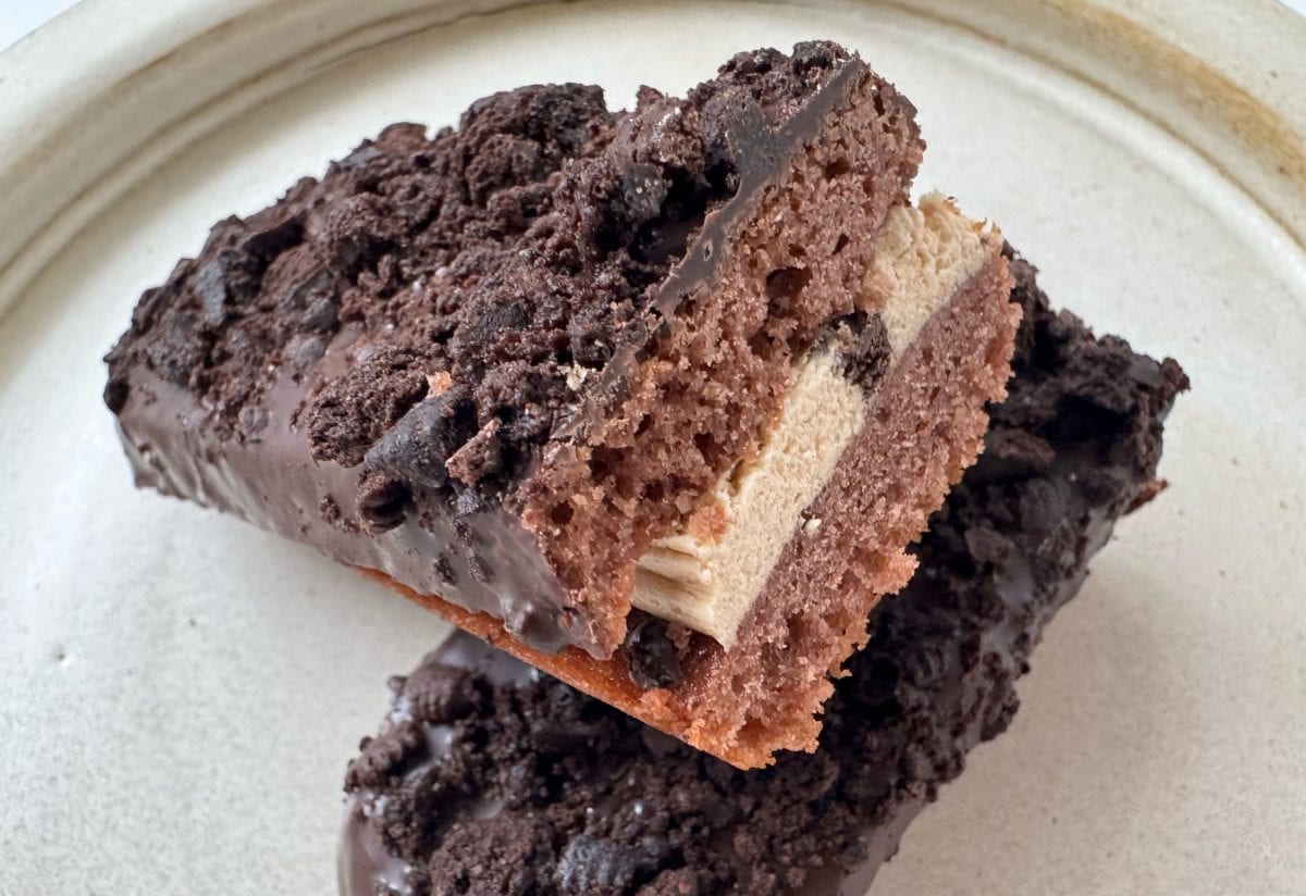 濃厚なチョコと香ばしいキャラメルのこってり感がたまらない