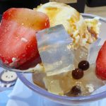 にぎやかな具材がぎっしりと詰まった和パフェです