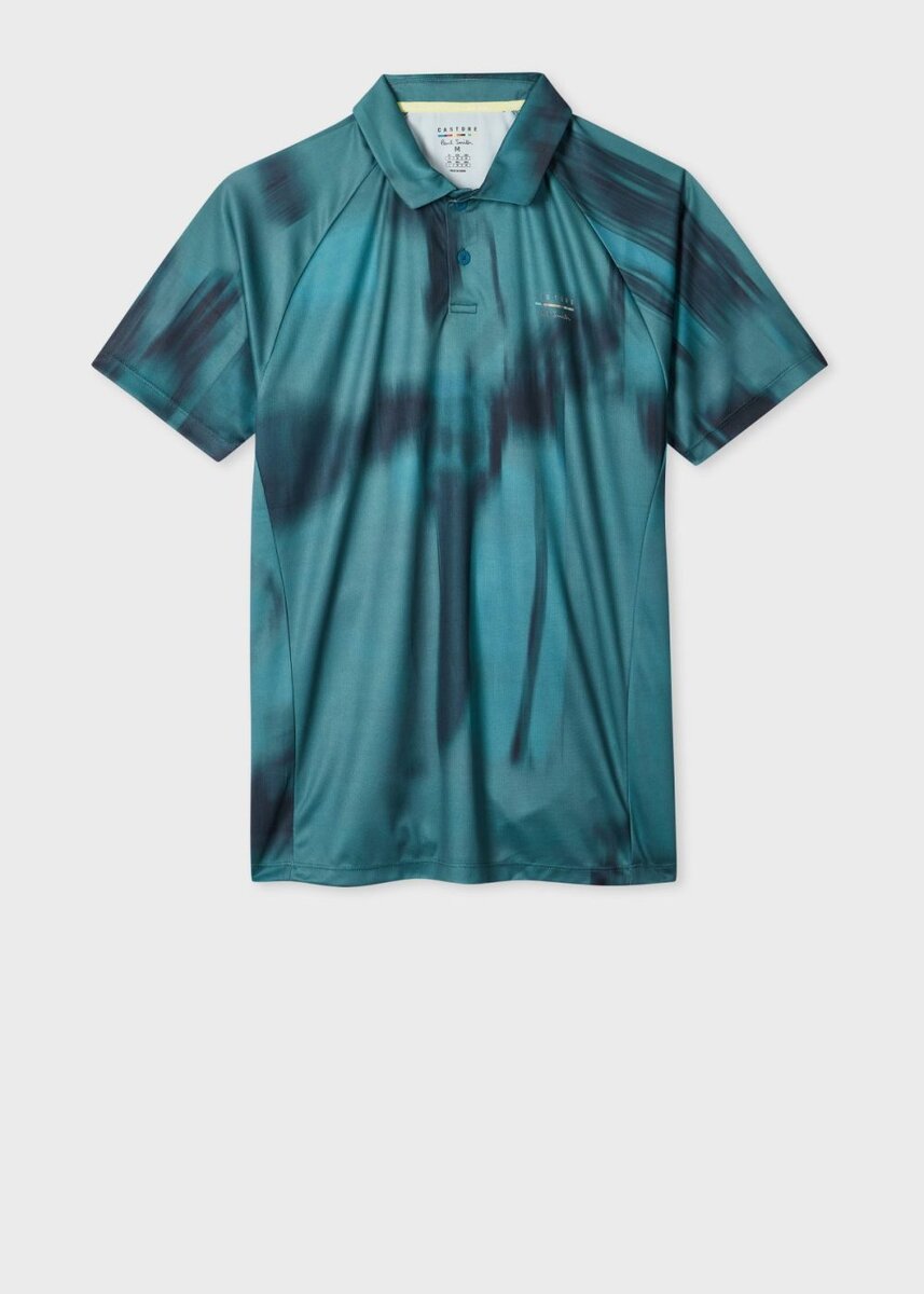 Paul Smith ＋ Castore「パフォーマンス プリントポロシャツ」￥17,600