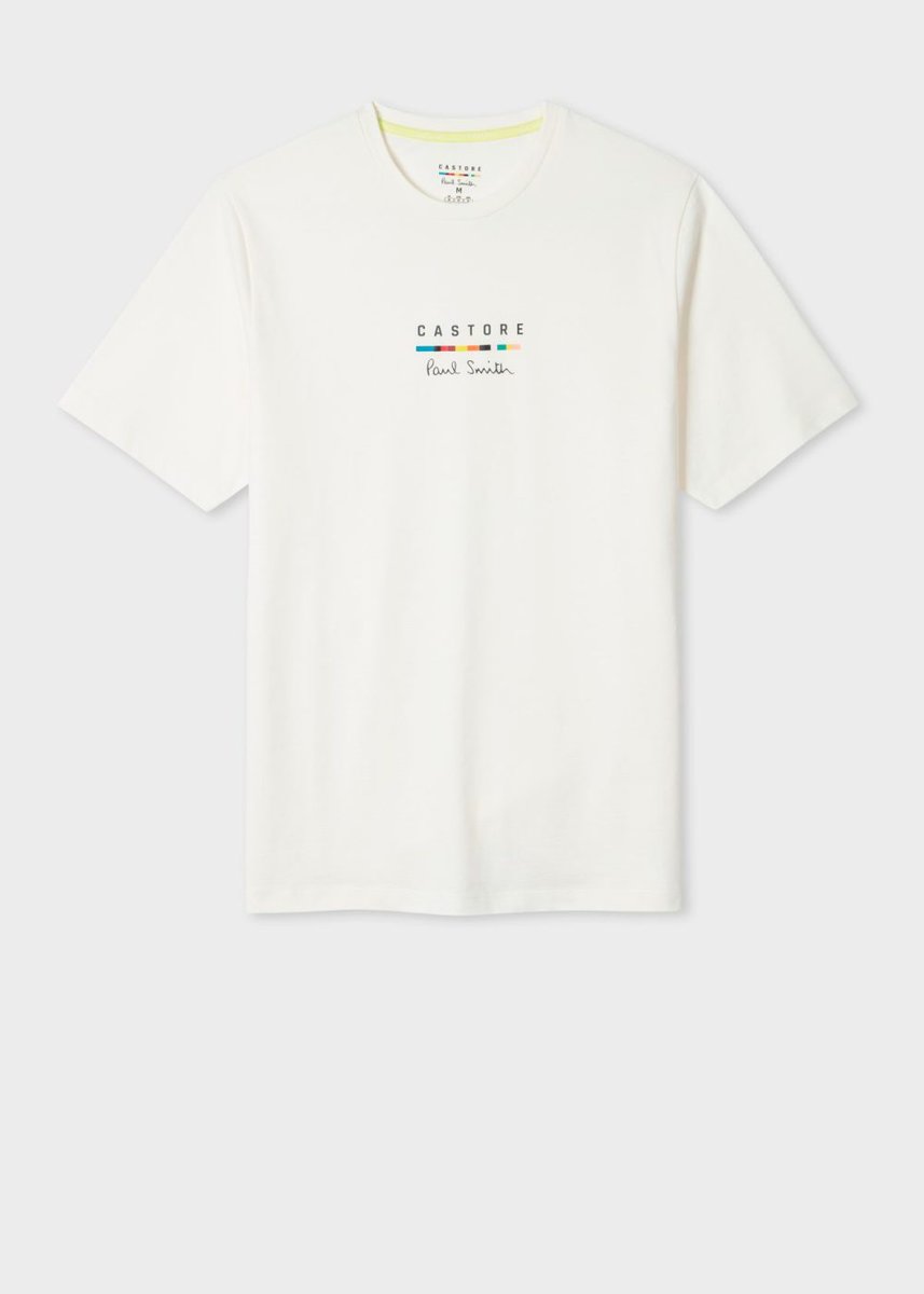 Paul Smith ＋ Castore「ロゴグラフィック Tシャツ」￥11,000